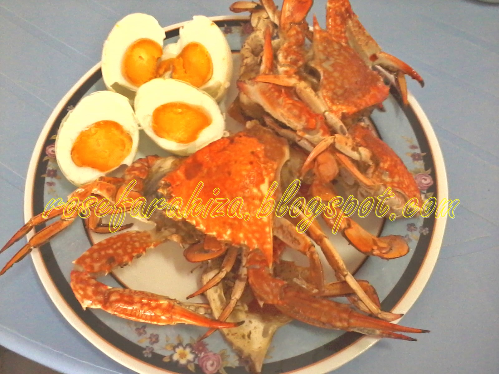 Wheel of Life by Farah Ameen: Ketam Butter Telur Masin