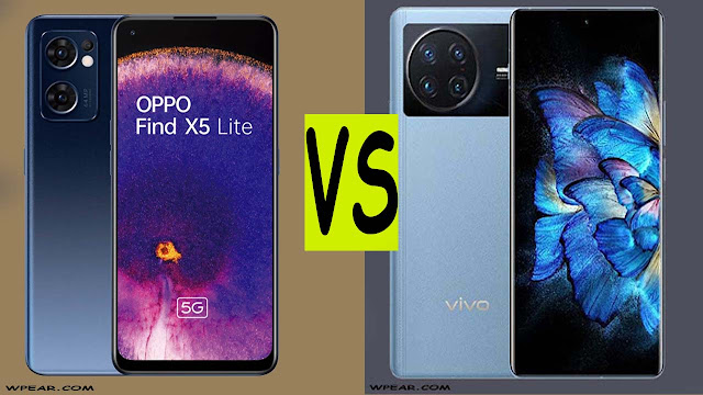 Vivo X Note VS Oppo Find X5 Lite