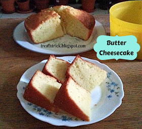 Butter Cheesecake Recipe @ treatntrick.blogspot.com