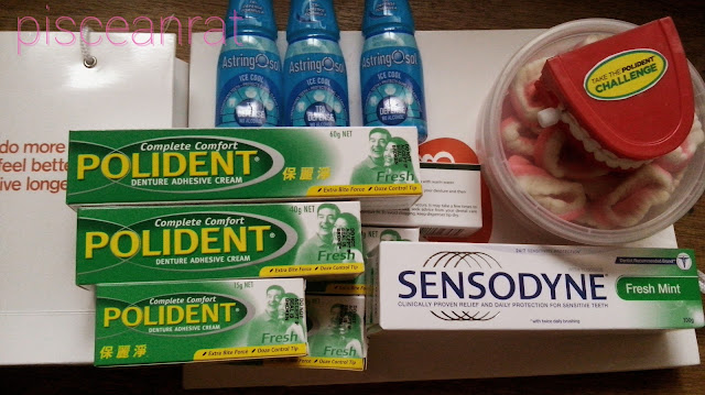 polident, sensodyne, astringosol, Denture Cleanser, Polident Denture Adhesive Cream 