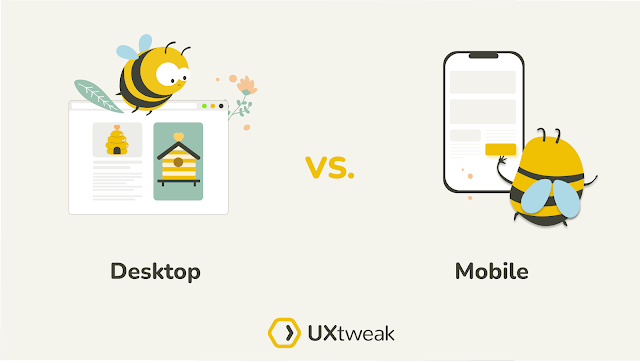 Desktop vs Mobile UX test