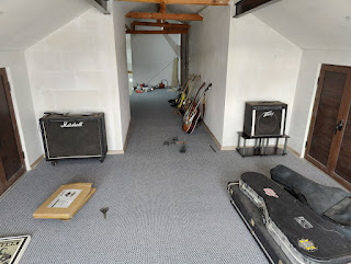 Getting the music room laid out