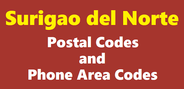 Surigao del Norte ZIP Codes