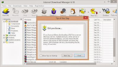 Free Download Internet Download Manager (IDM) 6.18 Final Full Version + Patch MediaFire
