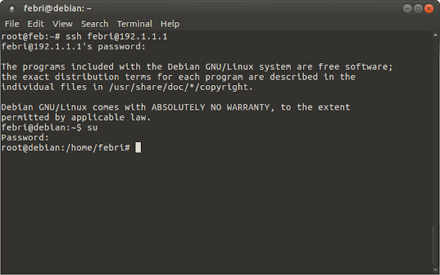 Installasi Remote Access (Openssh & Telnet) Pada Debian 8 Jessie