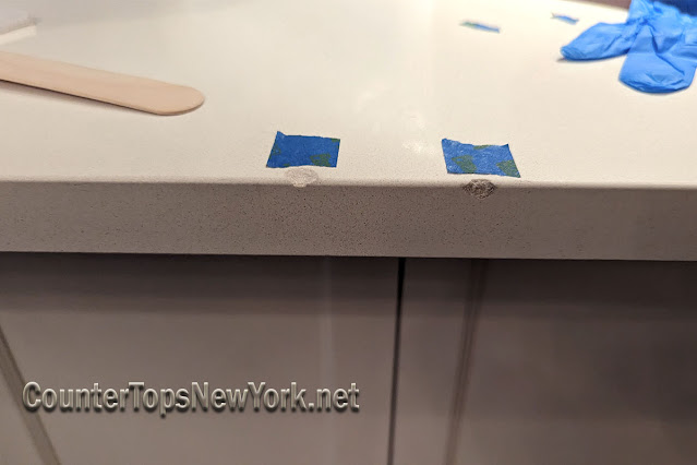 Quartz Countertop Chip Repair in New York City