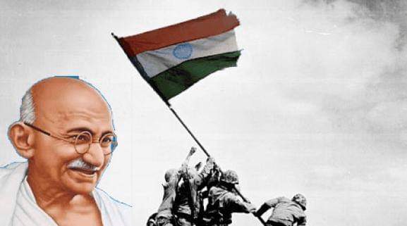 #Gandhi Jayanti: आईये गांधी जयंती मनायें उनकी प्रतिमा पर फूल माला चढ़ाएं!, वैष्णव जन तो तेने कहिए पीर पराई जाने रे 