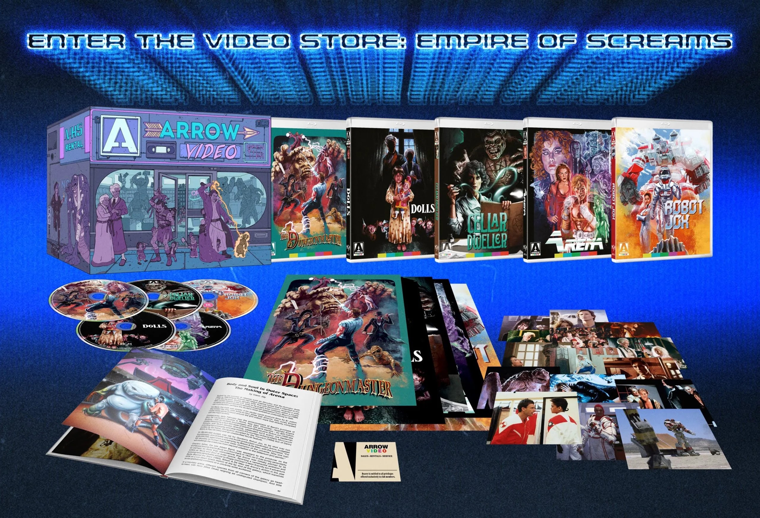 Exclusive trailer for Arrow Video's The Street Fighter Trilogy Blu