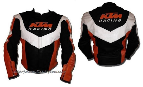 Gambar Jaket Kulit KTM Racing