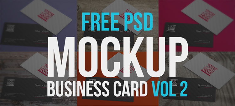 Free PSD Mockup Business Card