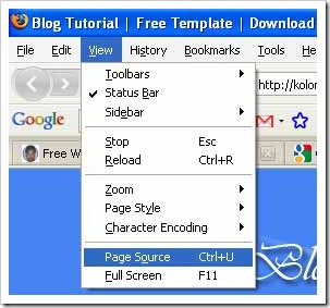 page source