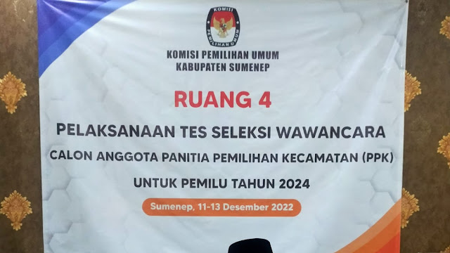 Pantarlih Se - Kabupaten Sumenep Dilantik, Komisioner divisi pemutakhiran data pemilih KPU Sumenep: Jangan Bekerja di Atas Meja