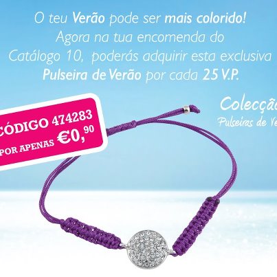 pulseira oriflame