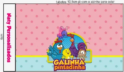 Kit para Fiesta de Gallinita Pintadita para Imprimir Gratis.