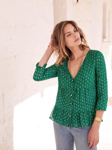 sezane anna blouse