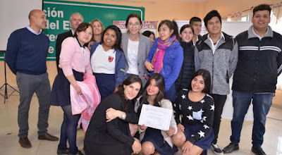 Estudiantes fueron formados como agentes de cambio para la paz social.