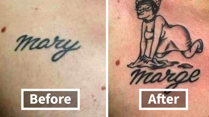20+ Times People fixed their old tattoos, and these amazing results happened.