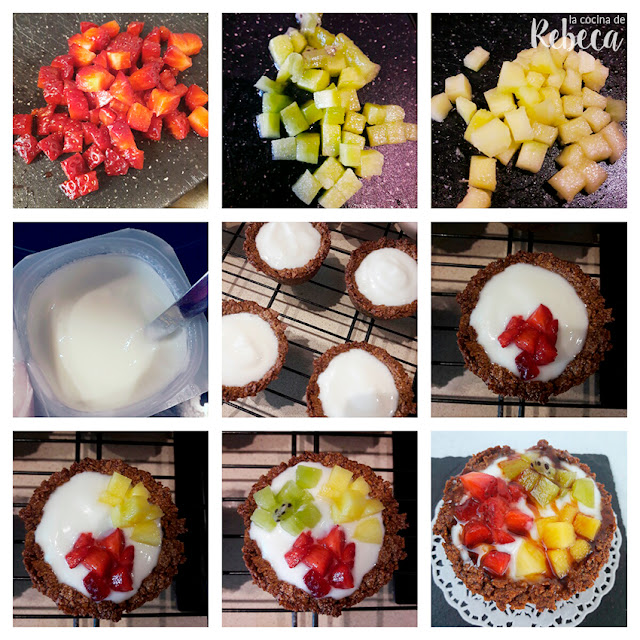 Receta de tartaletas de teff con yogur y fruta 04