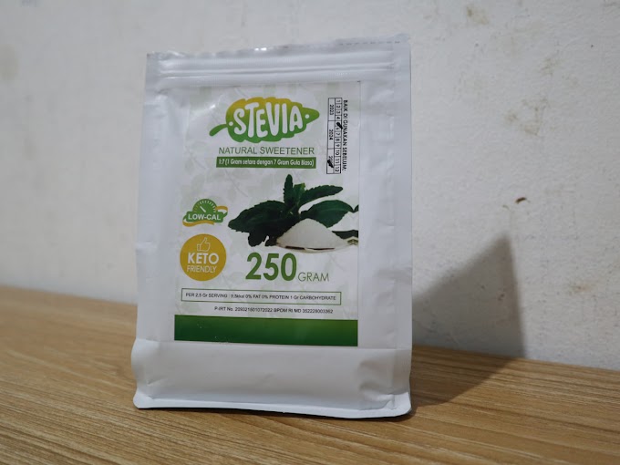 Review Gula Stevia: Gula sehat, manis 1:7 gula biasa