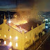 Igreja Matriz de Monte Santo é destruída pelo fogo 