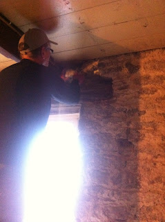 renovation project how to replace a rotten wooden window lintel in a derelict property