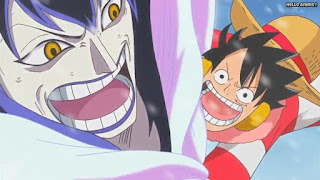 ワンピースアニメ パンクハザード編 596話 ルフィ 覇気 Monkey D. Luffy | ONE PIECE Episode 596