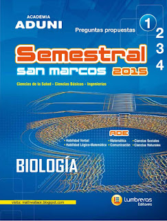 Preguntas Propuestas San Marcos - Academia Aduni 2014 -2016