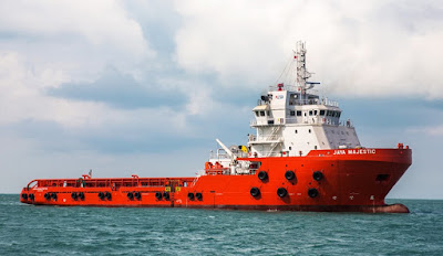 Kapal PSV Platform Supply Vessel merupakan jenis kapal fungsional
