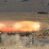 Test of Rocketdyne abort motor for Boeing crew capsule