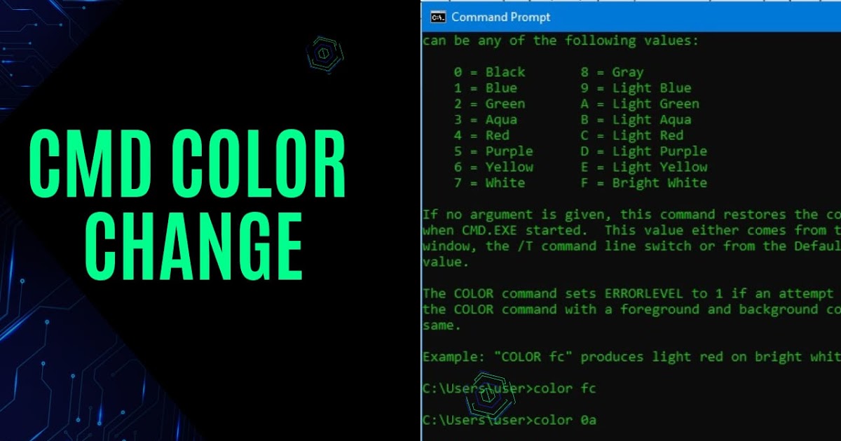 Để làm cho dòng lệnh trong windows trở nên sinh động hơn, tại sao không thay đổi màu sắc cho dòng lệnh? Chỉ cần thao tác đơn giản và máy tính của bạn đã có diện mạo mới.