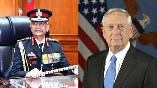Former Indian Army Chief Gen Naravane, Ex US Defence Secretary Jim Mattis honoured for strengthening Indo-US ties