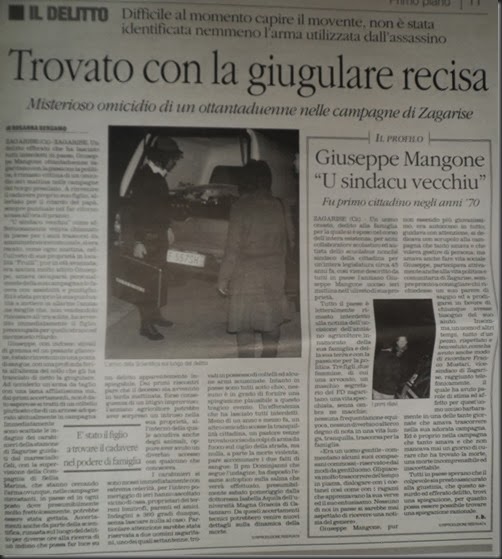 oggi zagarise