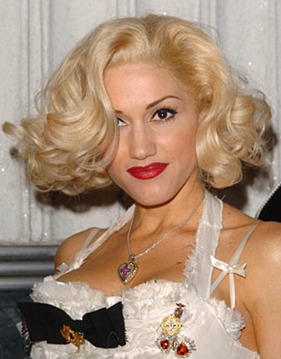 Gwen Stefani Blonde Hairstyles