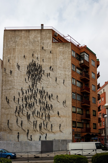 Arte urbano. Murales en el barrio de Tetuán