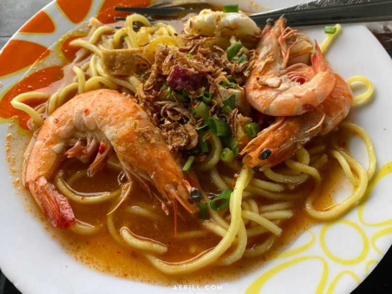 Makan di Mee Udang Bongsu, Kuala Bakong, Kedah