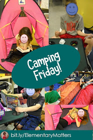 Camping Friday! We celebrated our learning all week with a camping theme. See what we did!