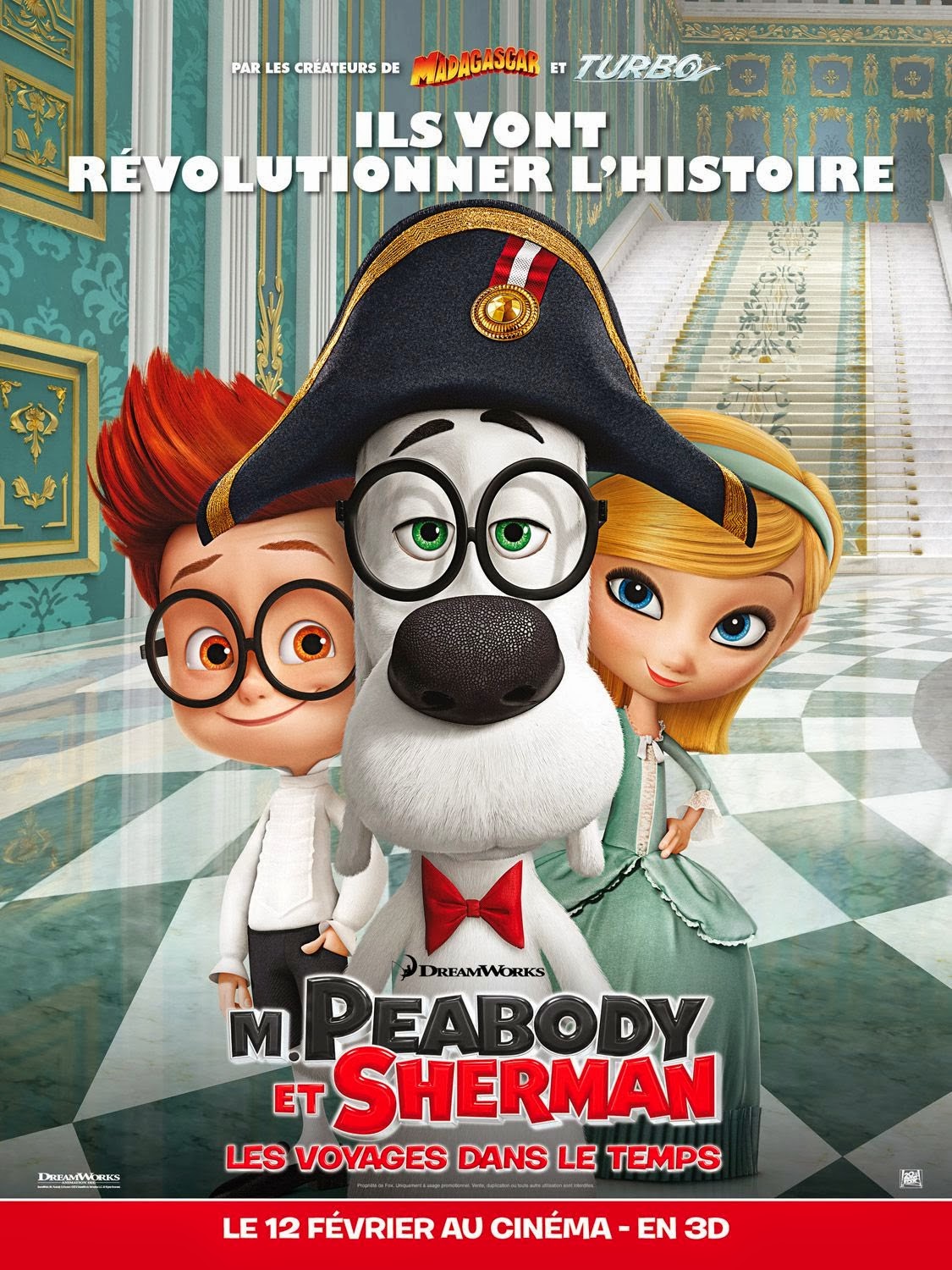 Mr. Peabody & Sherman (2014) Movie Poster