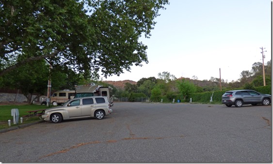 Our Site, RV Park Mariposa Fairgrounds