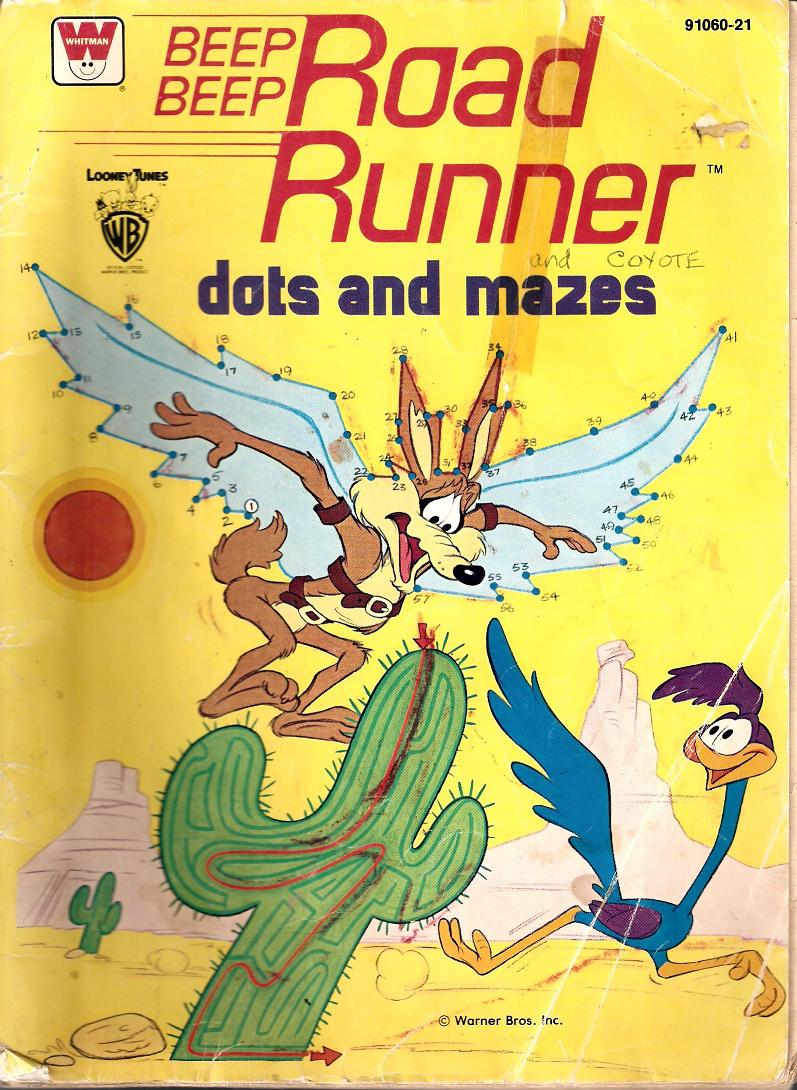 Sunday Comics Debt Road Runner Amp Coyote Maze Book