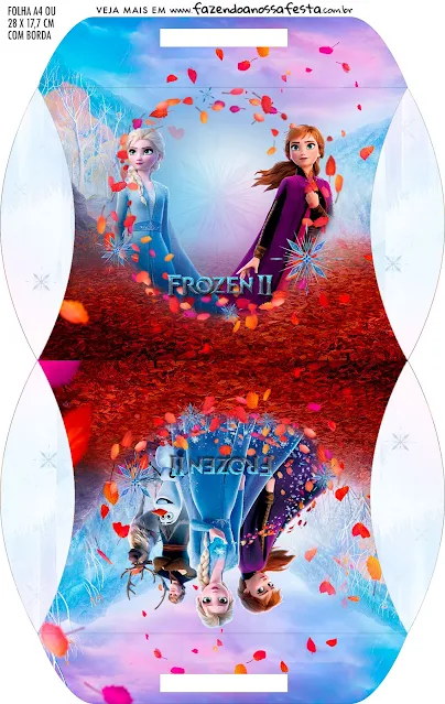 Frozen 2: Free Printable Boxes.