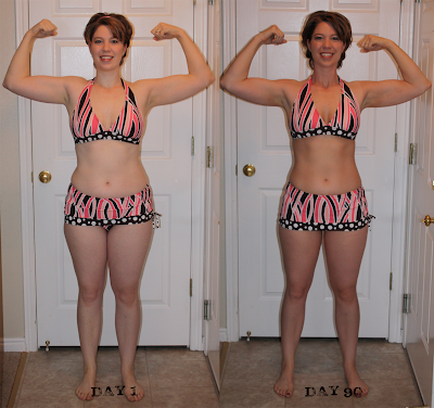 to see: the P90X results!