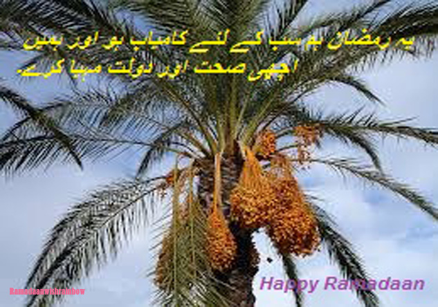 Ramadan wishes in urdu