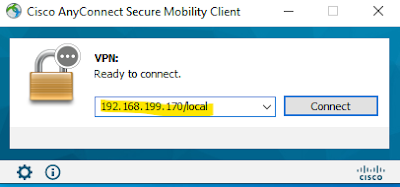 03 - AnyConnect login with vpn client