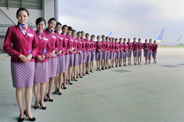 Air Hostess From Different Countries