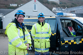 Local coastguards on hand to protect people from danger at the coast