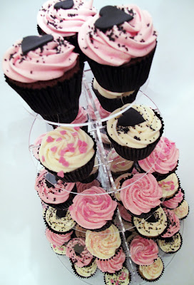 Pink and Black Wedding Style