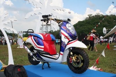 Photo Modifikasi Motor Honda Scoopy New Modification 