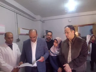 في زيارة مفاجئة لوكيل صحة الدقهلية يحيل المتغيبين بمستشفى بلقاس للتحقيق