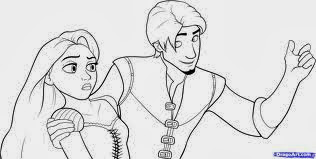 Disney Tangled Coloring Pages Printable 5