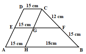 Contoh Soal dan Pembahasan Kesebangunan Pada Trapesium